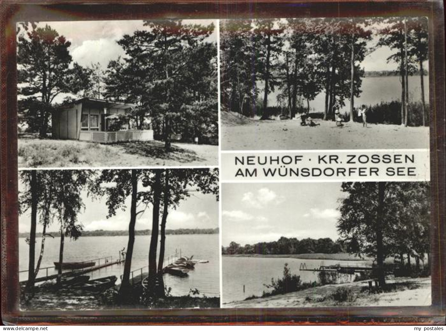 41405490 Neuhof Zossen Am Wuensdorfer See Steg Boot Strand Wuensdorf Zossen - Zossen