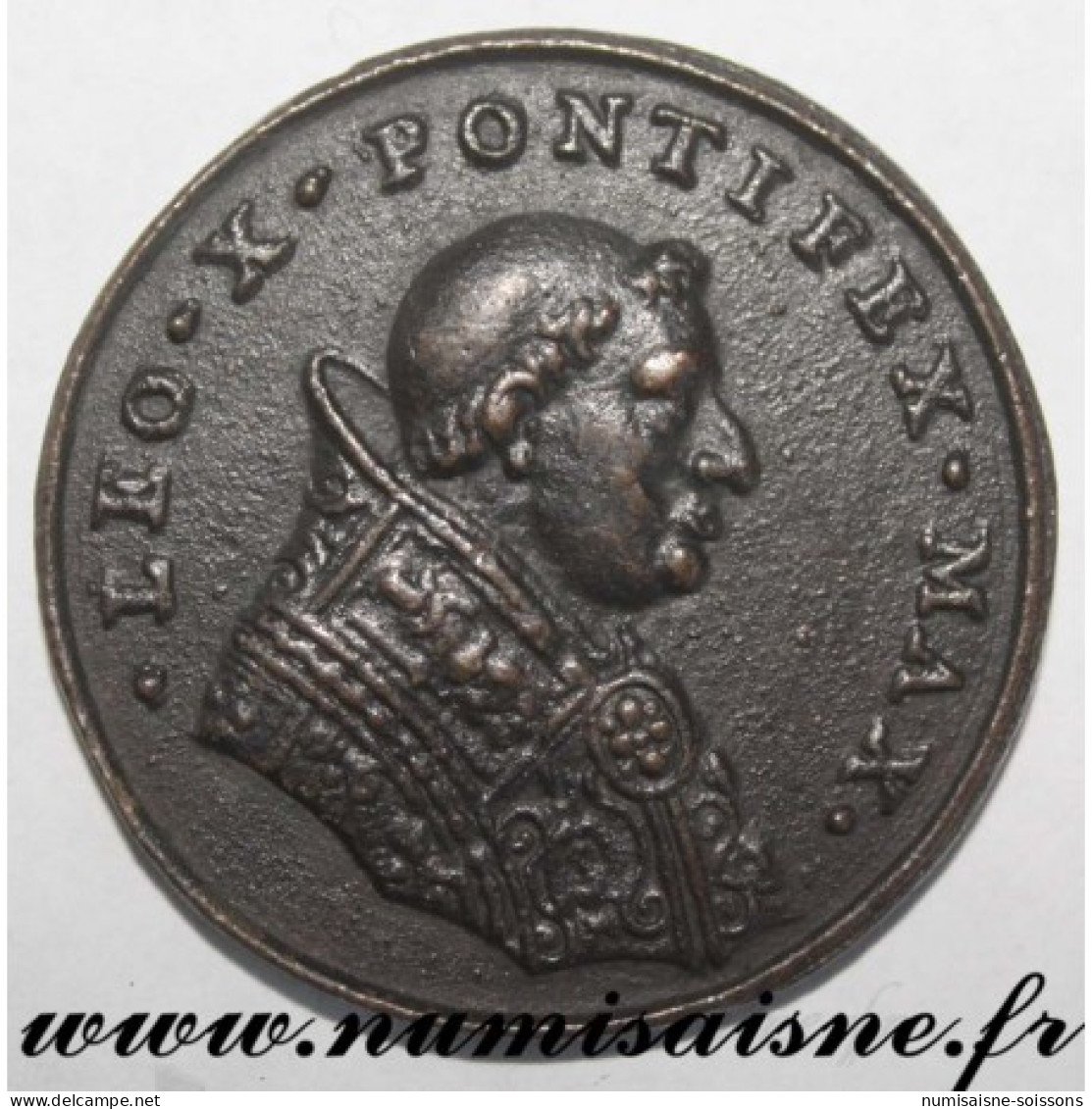 MÉDAILLE - VATICAN - LÉON X - 1513 - 1521 - SPL - Monarquía / Nobleza