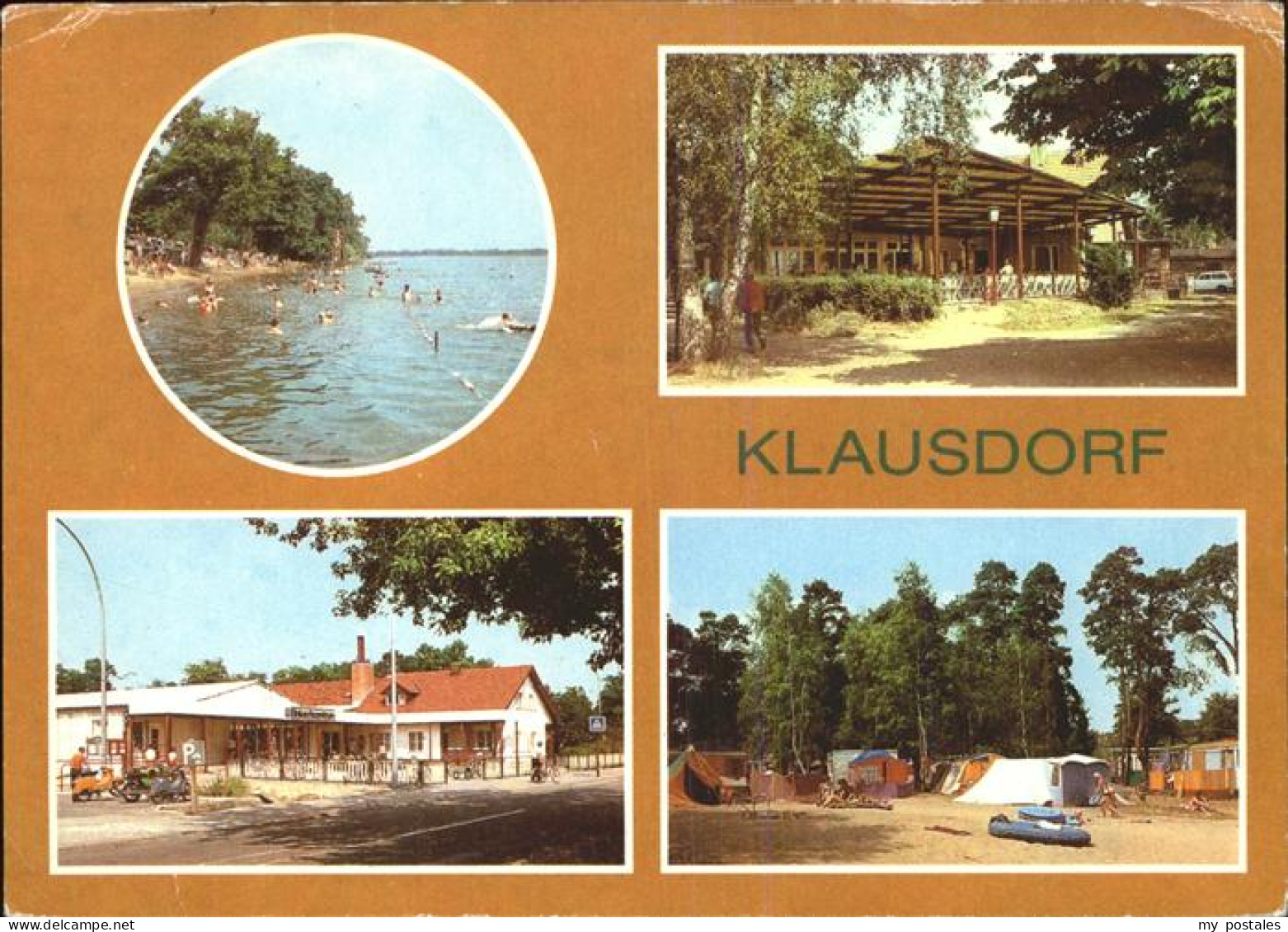 41405316 Klausdorf Mellensee Strandbad Mellensee Gaststaette Campingplatz Einkau - Sperenberg
