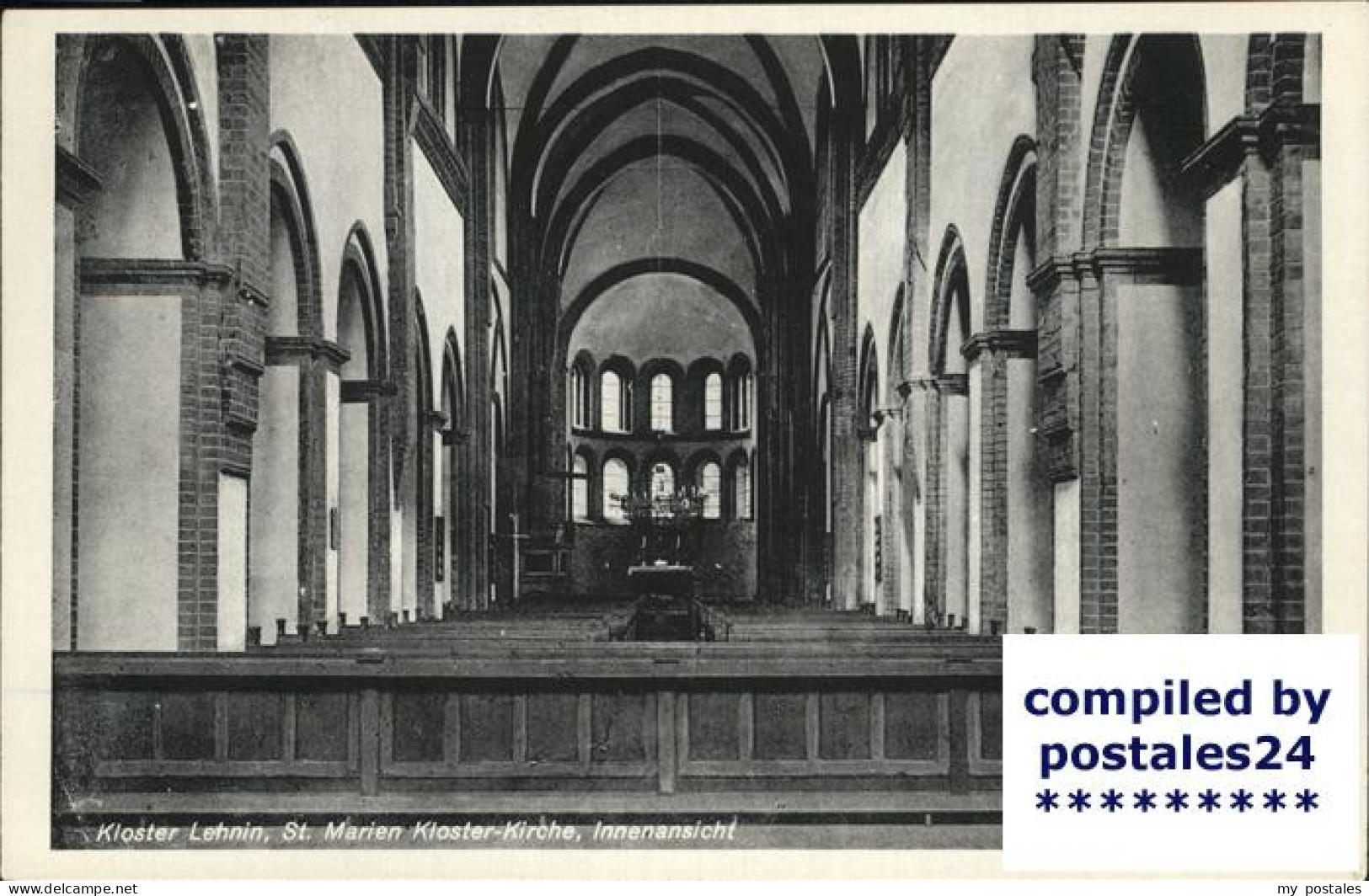 41404750 Lehnin Inneres Der St.Marien Kloster-Kirche Lehnin - Lehnin