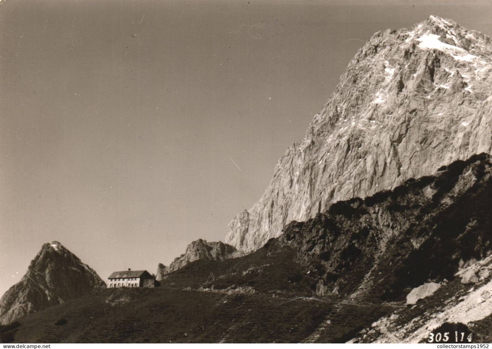 RAMSAU AM DACHSTEIN, ALPINE HUT, ARCHITECTURE, MOUNTAIN, AUSTRIA, POSTCARD - Ramsau Am Dachstein