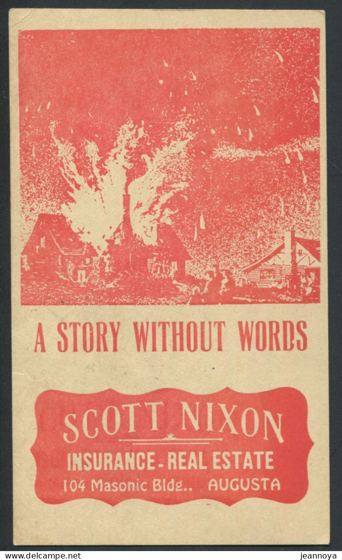 ETATS UNIS - EP AVEC REPIQUAGE COMPAGNIE D'ASSURANCE OBL.SIOUX CITY LE 12/3/1936 - SUP & RR - 1921-40