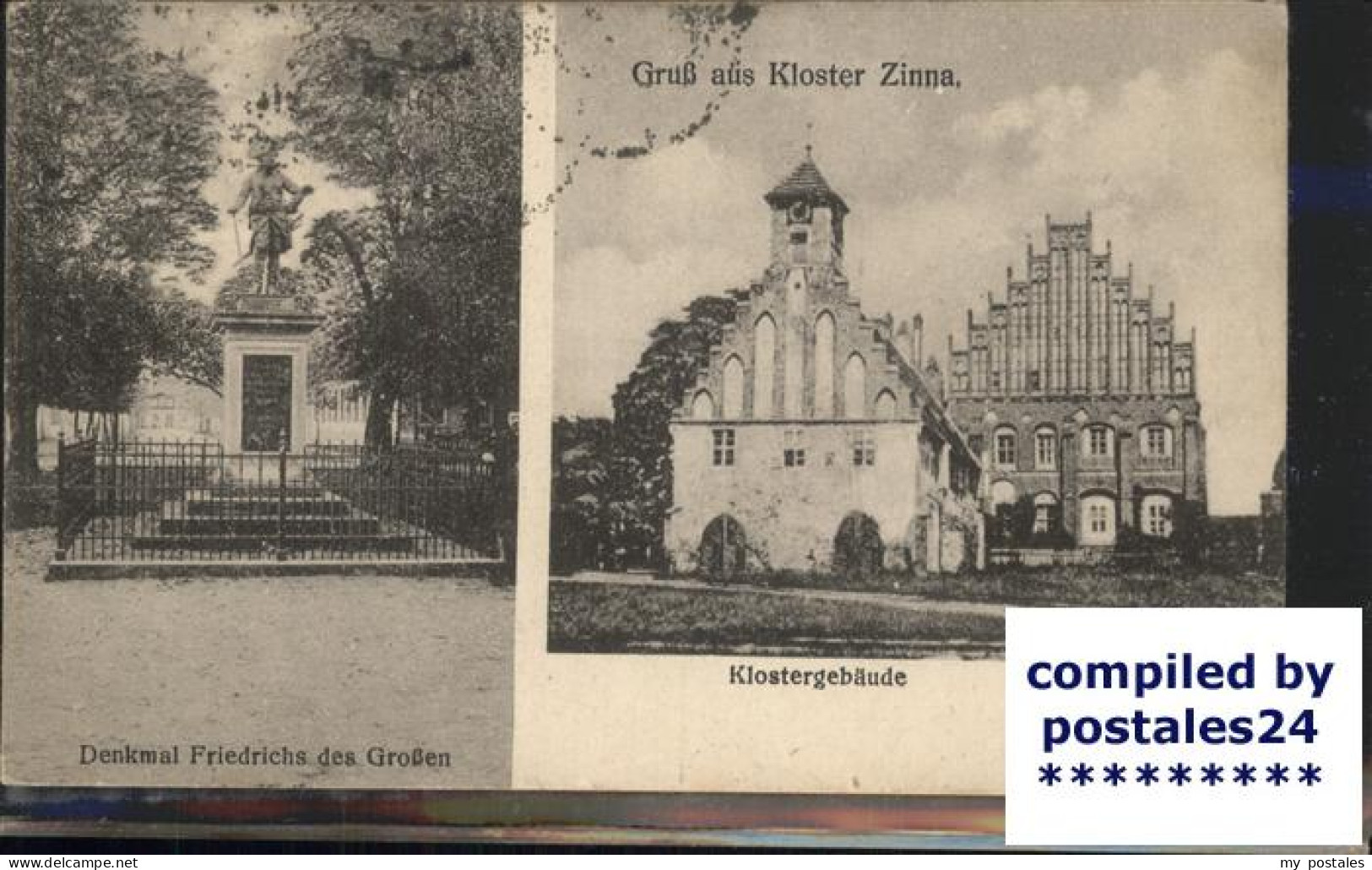 41404433 Zinna Jueterbog Denkmal Friedrich Der Grosse Kloster Fuerstenhaus Juete - Jüterbog