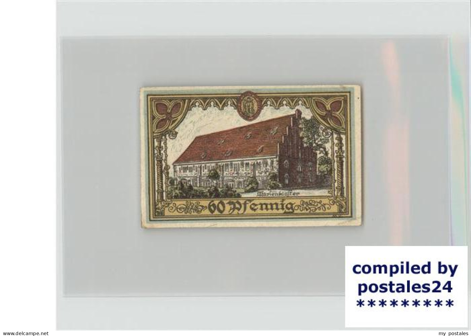 41404378 Jueterbog Gutschein 60 Pfennig Franziskanerkloster Wappen Jueterbog - Jüterbog