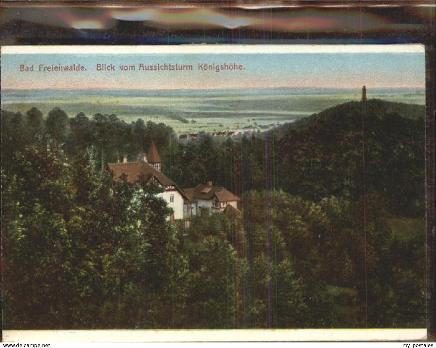 41404084 Bad Freienwalde Blick Vom Aussichtsturm Koenigshoehe Bad Freienwalde - Bad Freienwalde