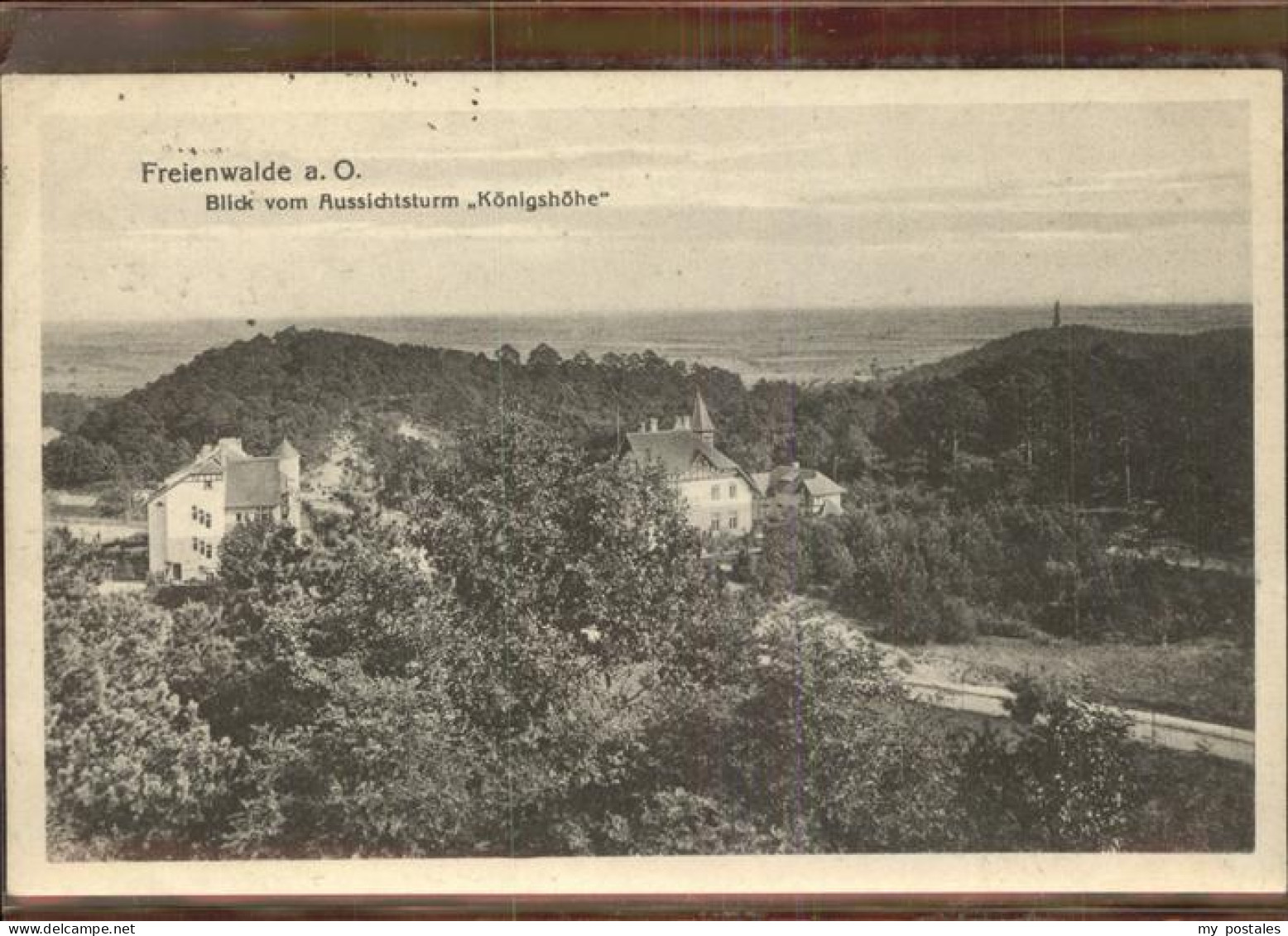 41404038 Bad Freienwalde Blick Vom Aussichtsturm Koenigshoehe Bad Freienwalde - Bad Freienwalde