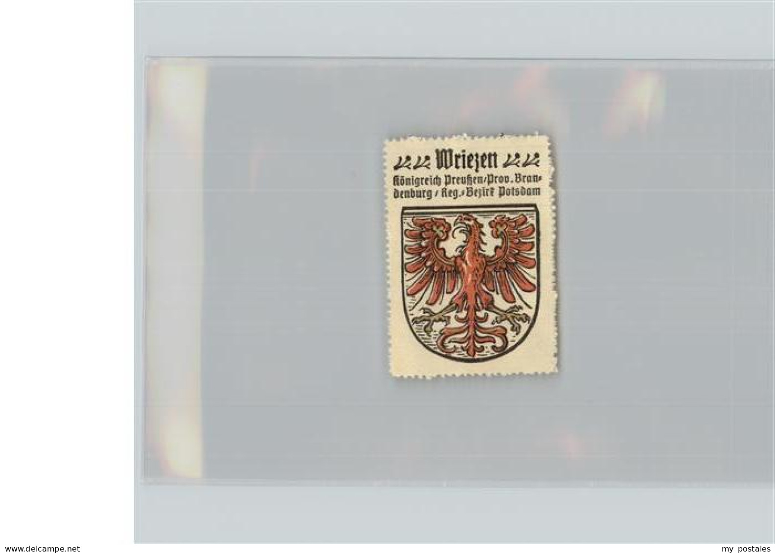41403932 Wriezen Briefmarke Roter Adler Wriezen - Wriezen