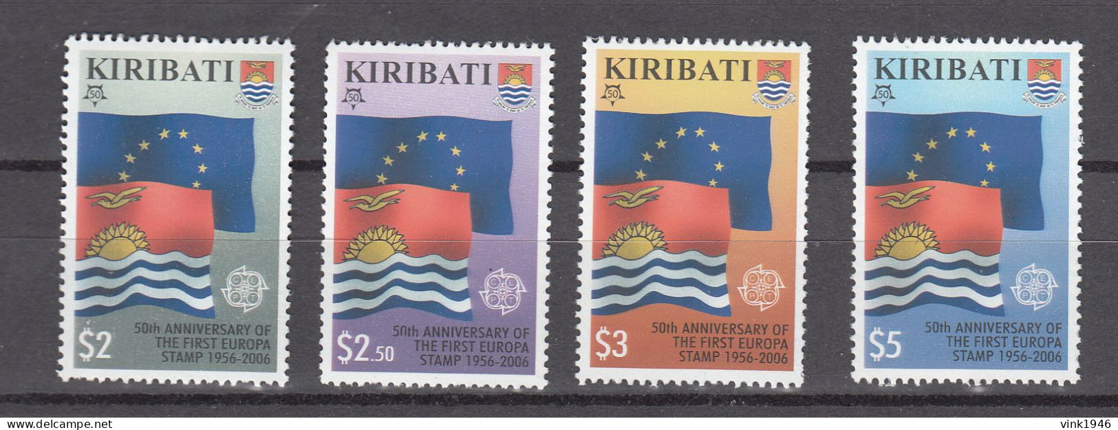Kiribati 2006,4V,50th Ann. Of First Europa Stamp 1956-2006,MNH/Postfris(A4930) - 2006