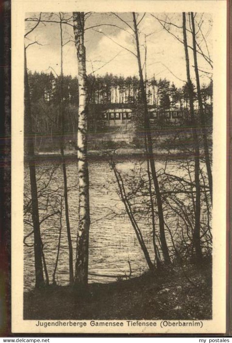 41403827 Tiefensee Bad Freienwalde Jugendherberge Gamensee Werneuchen - Werneuchen