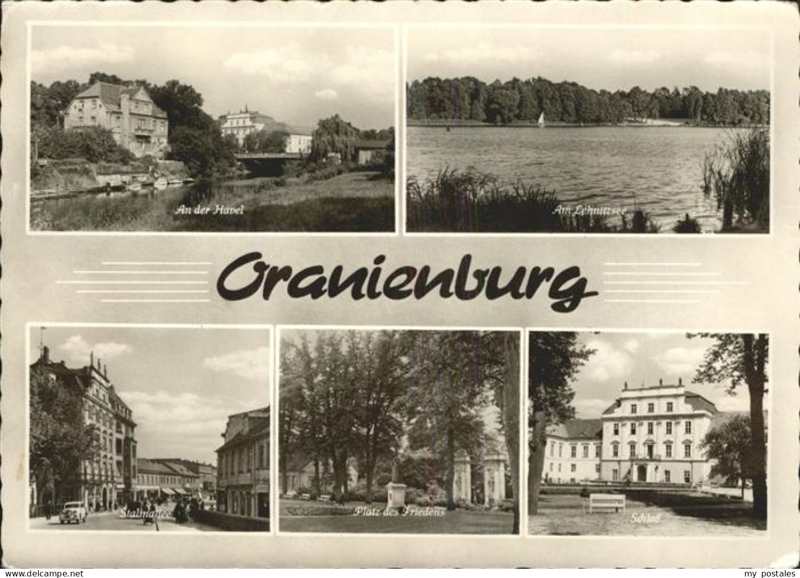 41403692 Oranienburg Havel Lebnitzsee Schloss Platz Des Friedens Oranienburg - Oranienburg