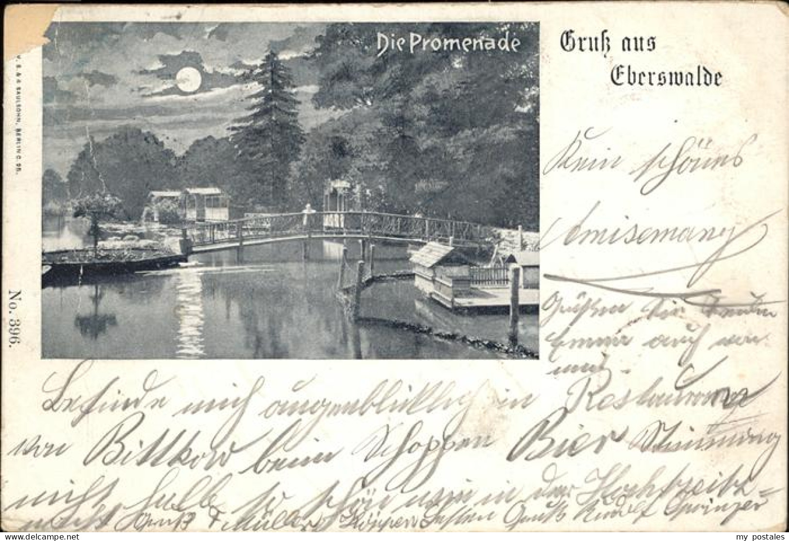 41403472 Eberswalde Promenade Bei Nacht Eberswalde - Eberswalde