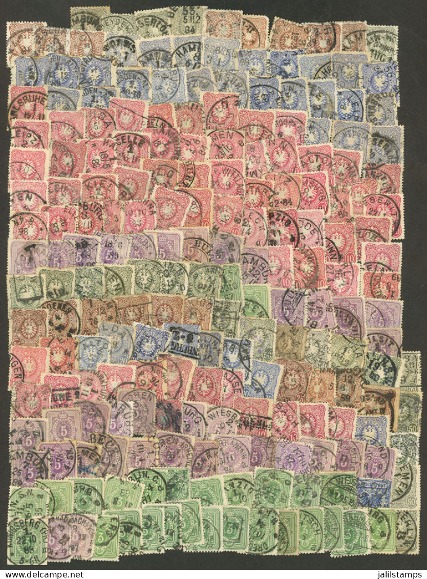 GERMANY: Interesting Lot Of Old Stamps, A Few With Small Defects, Most Of Fine To Very Fine Quality. The Expert Will Pos - Sammlungen