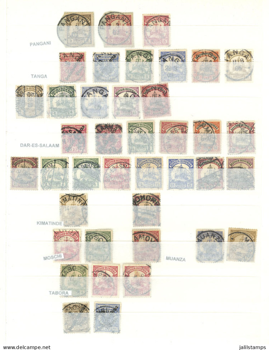 GERMAN COLONIES: Accumulation Of Used Or Mint Stamps (they Can Be Without Gum), Also Including A Few Postal Stationeries - Altri & Non Classificati