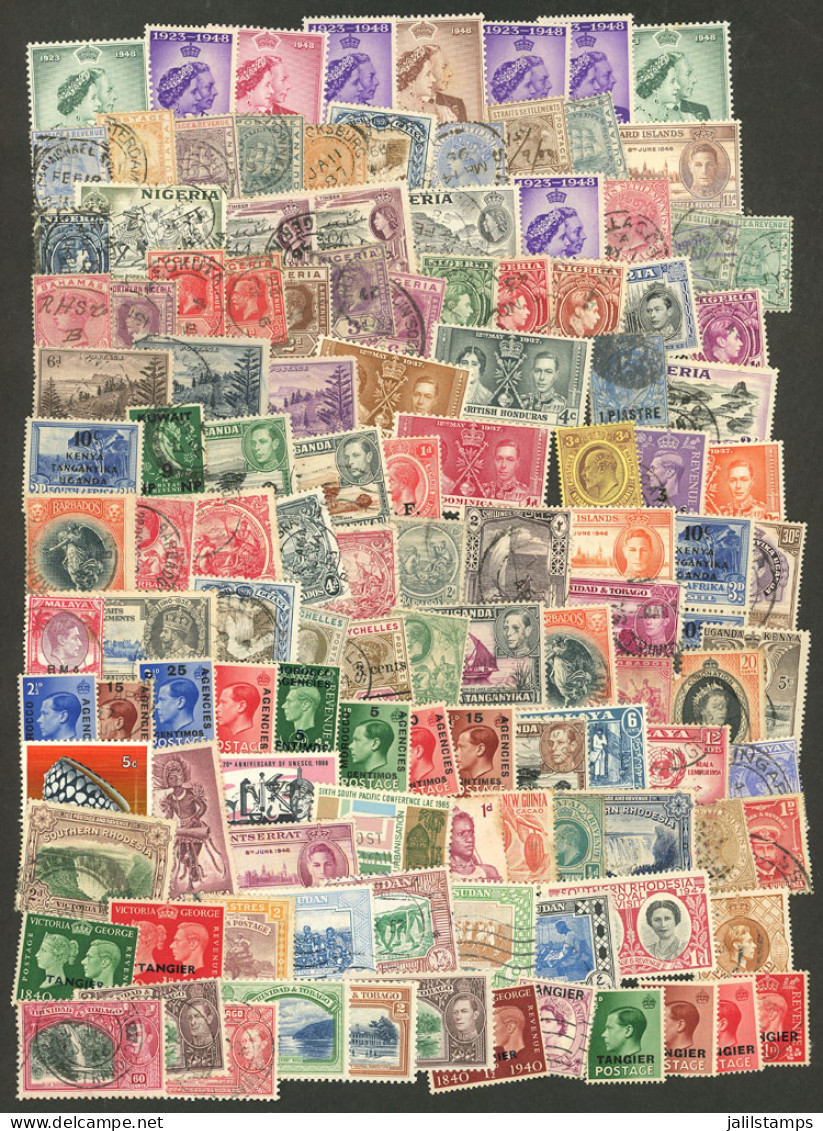 BRITISH COLONIES: Interesting Lot Of Varied Stamps, Used Or Mint (they Can Be Without Gum), In General Of Fine Quality ( - Otros & Sin Clasificación