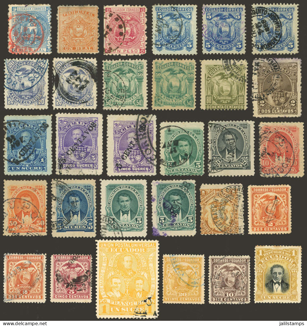 ECUADOR: Lot Of Old Stamps, Used Or Mint, In General Of Fine To Very Fine Quality! - Equateur