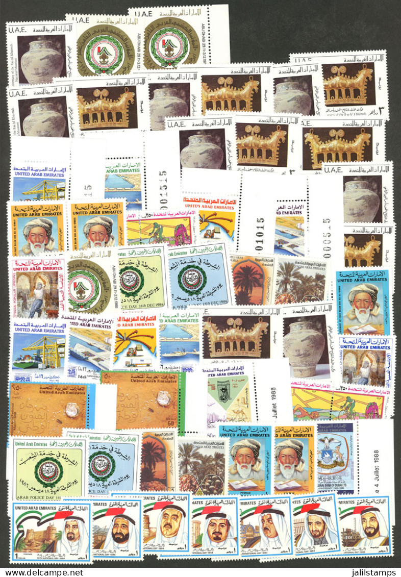 UNITED ARAB EMIRATES: Lot Of Modern And Very Thematic Sets, Little Duplication, MNH And Of Excellent Quality, Low Start! - United Arab Emirates (General)
