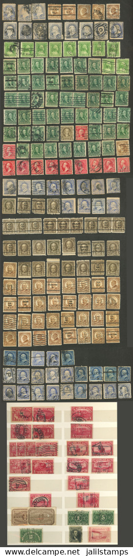 UNITED STATES: STOCK Of Stamps In General Old And Used, Large Number Of Examples (I Estimate Thousands!!), Completely Un - Autres & Non Classés