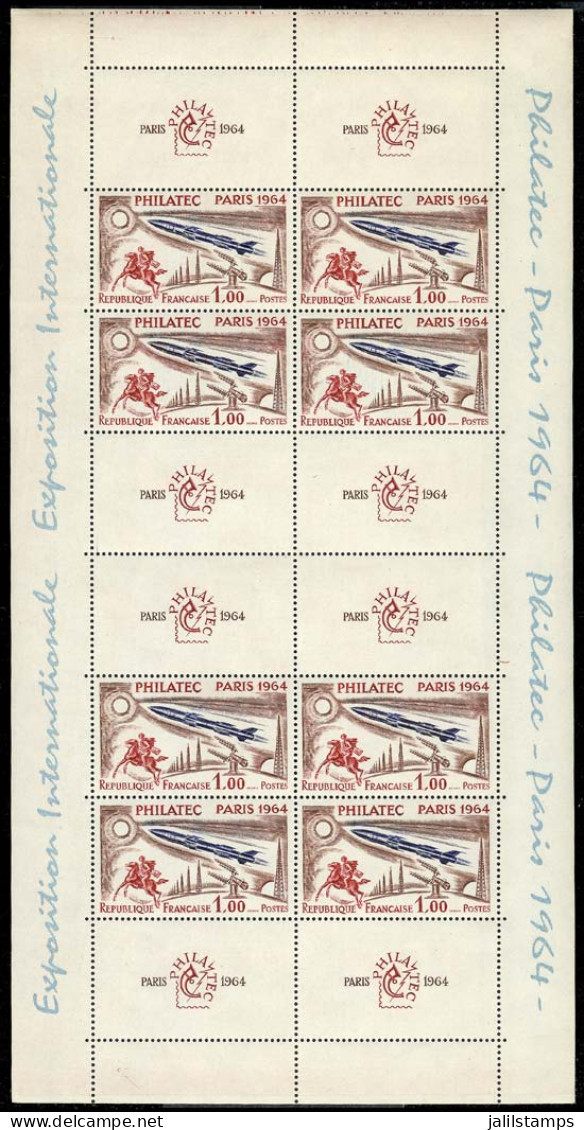 FRANCE: Yvert 6, 1964 Philatec Exposition, MNH, Excellent Quality, Catalog Value 300 Euros. - Sonstige & Ohne Zuordnung