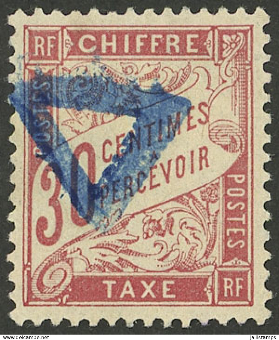 FRANCE: Yvert 34, 1893/1935 30c. Red Carmine, Used, VF Quality - Autres & Non Classés