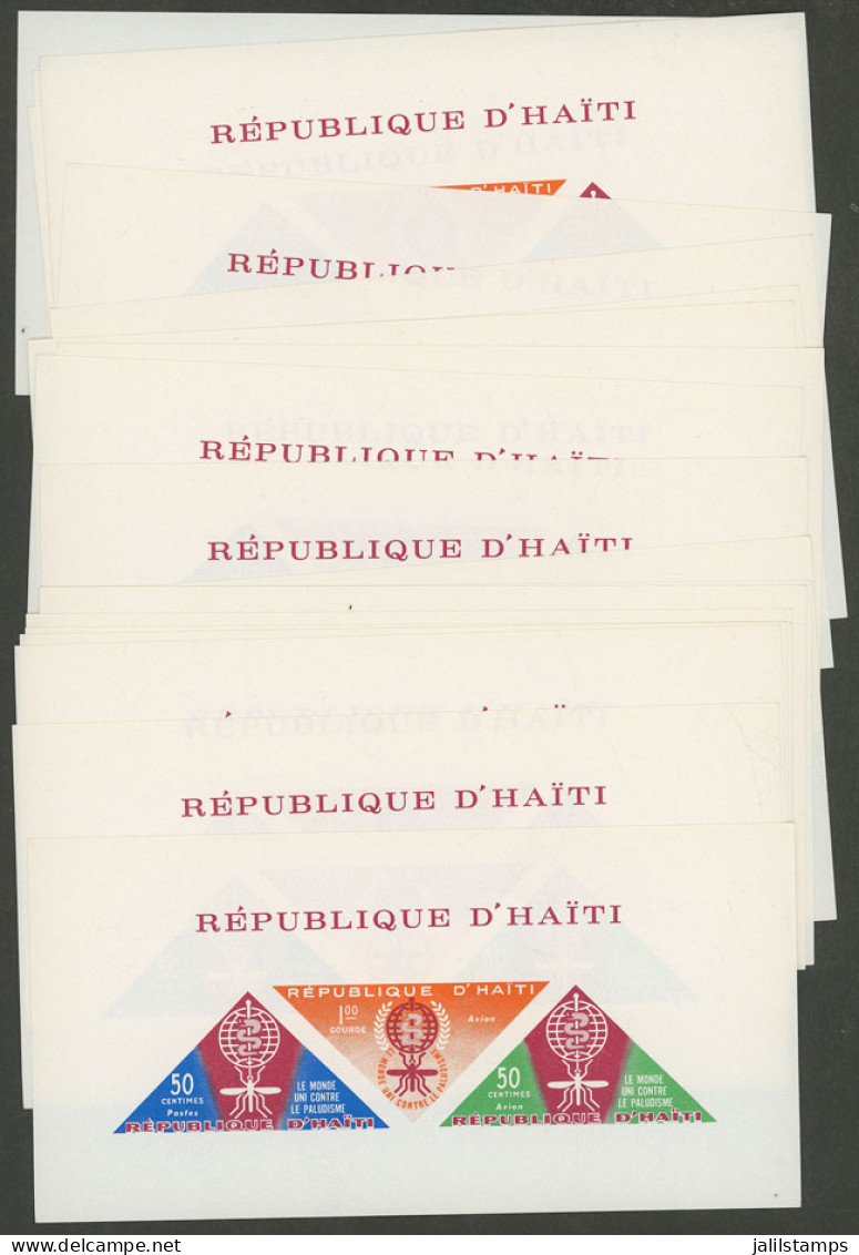 HAITI: Sc.C190a, 1962 Fight Against Malaria, 20 MNH S.sheets, Excellent Quality! - Haïti