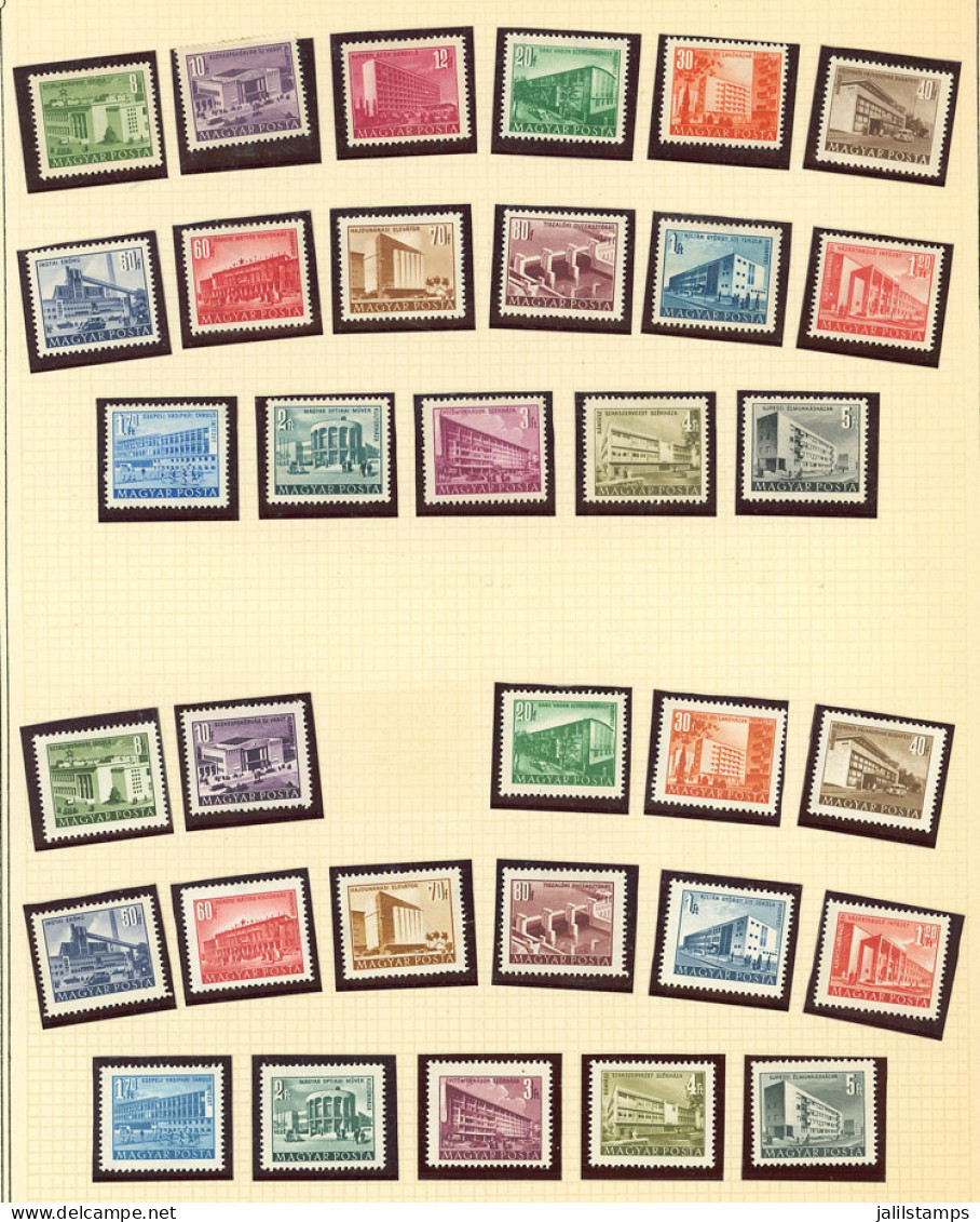 HUNGARY: Yvert 986/1410 (not Consecutive), Issues Of Years 1951 To 1960, Almost Complete (few Stamps Are Missing To Comp - Otros & Sin Clasificación