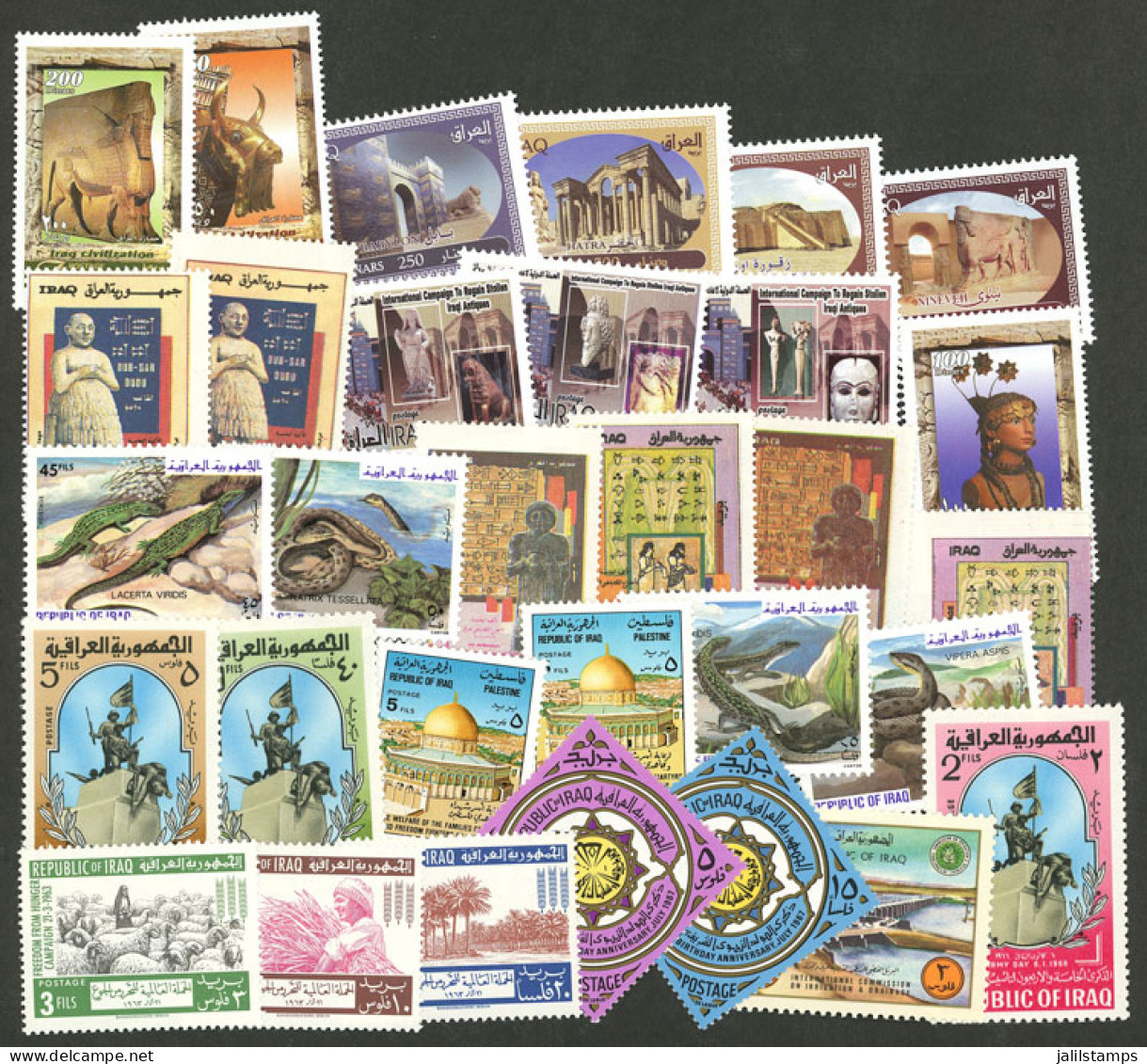 IRAQ: Lot Of Very Thematic Stamps And Sets, All MNH And Of Excellent Quality, Good Opportunity At LOW START! - Irak