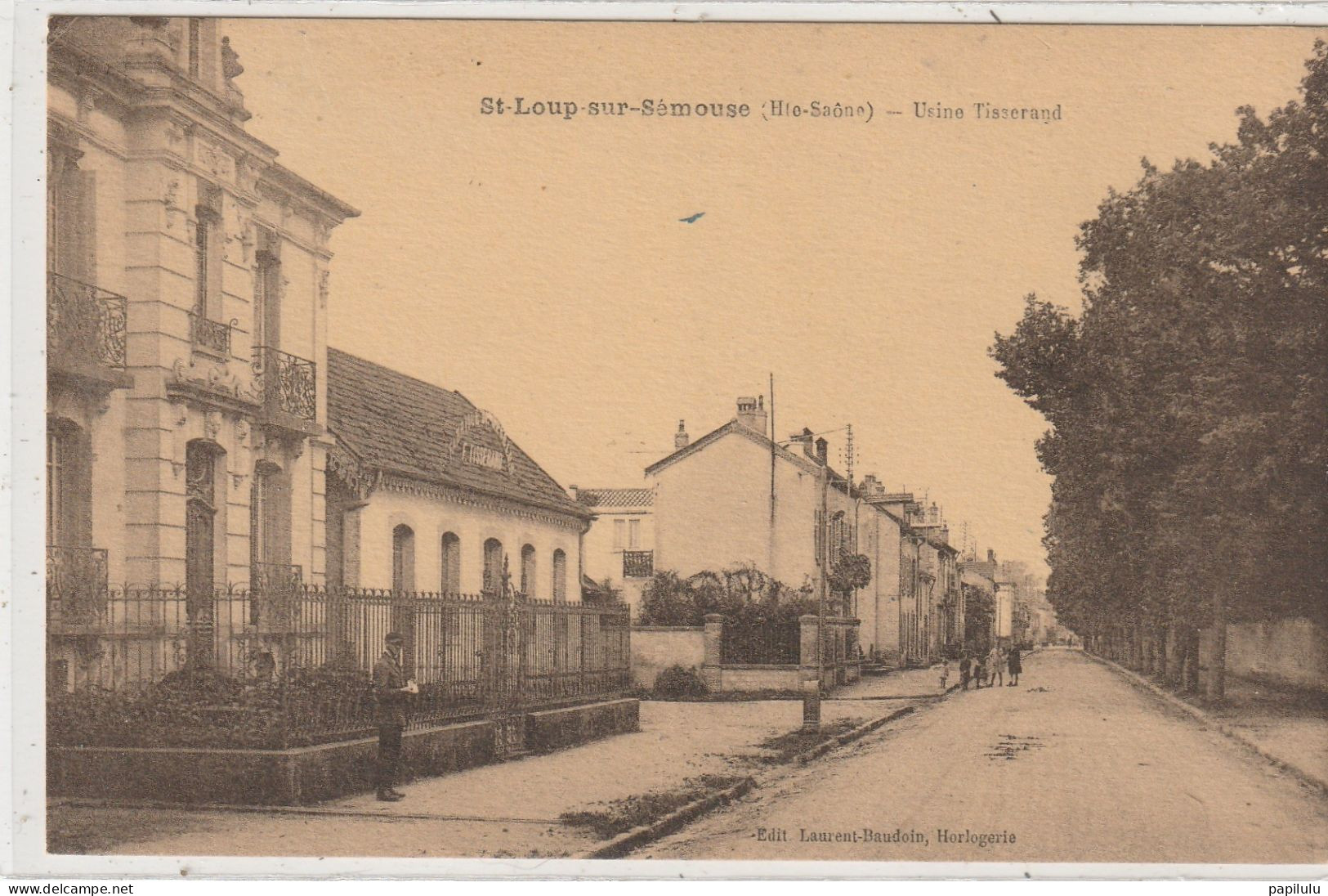 106 DEPT 70 : édit. Laurent Baudoin : Saint Loup Sur Sémousse Usine Tisserand - Saint-Loup-sur-Semouse