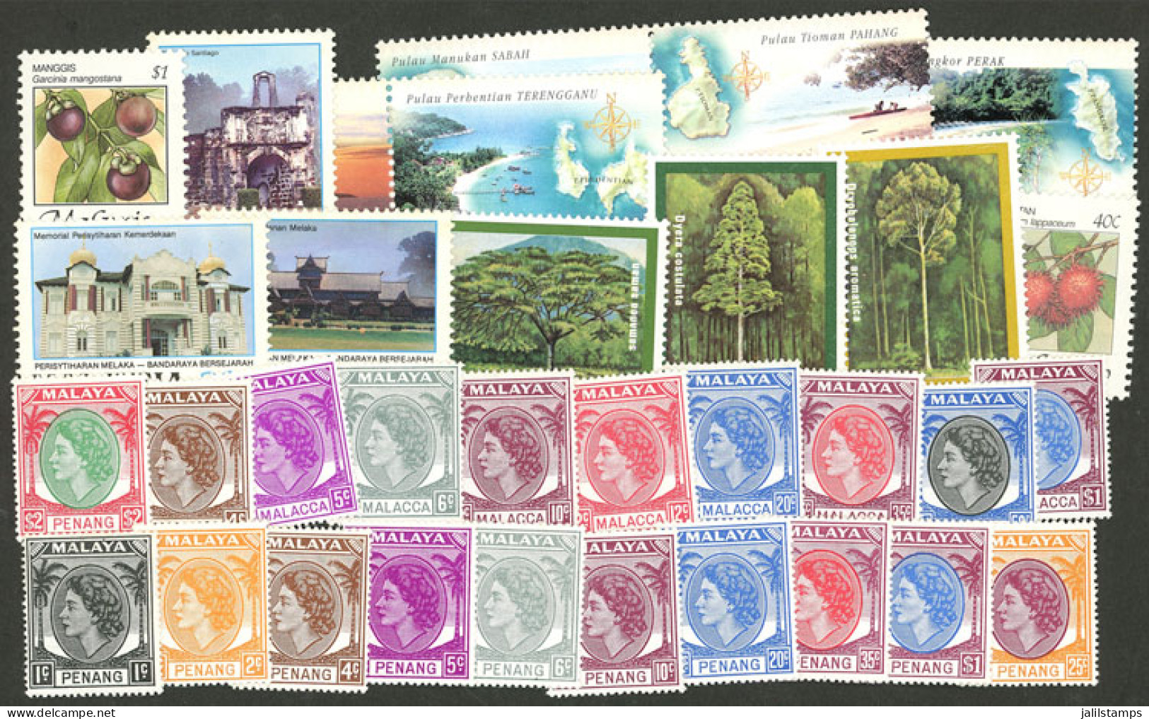 MALAYSIA: Lot Of MNH Stamps, Excellent Quality, Low Start! - Malaysia (1964-...)