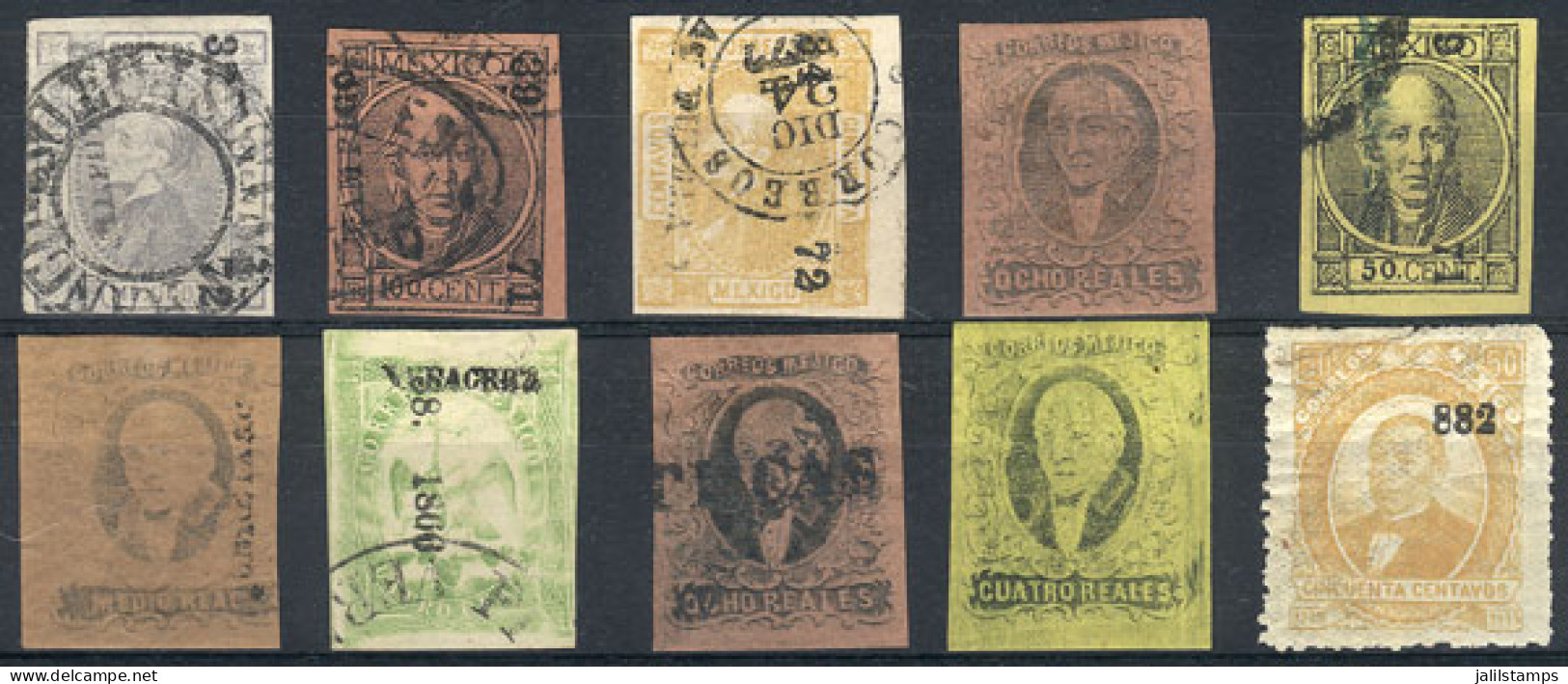 MEXICO: Lot Of Classic Stamps, Very Fine General Quality, HIGH MARKET VALUE, Good Opportunity At LOW START! - Mexique