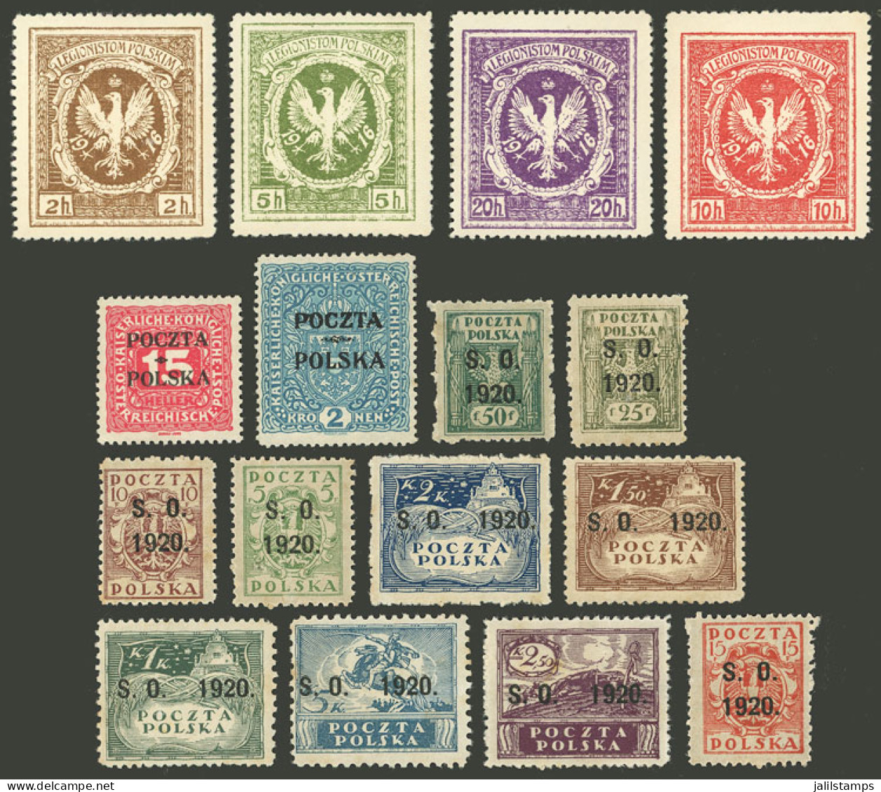 POLAND: Small Lot Of Old Stamps, Almost All MNH And Of Very Fine Quality! - Altri & Non Classificati