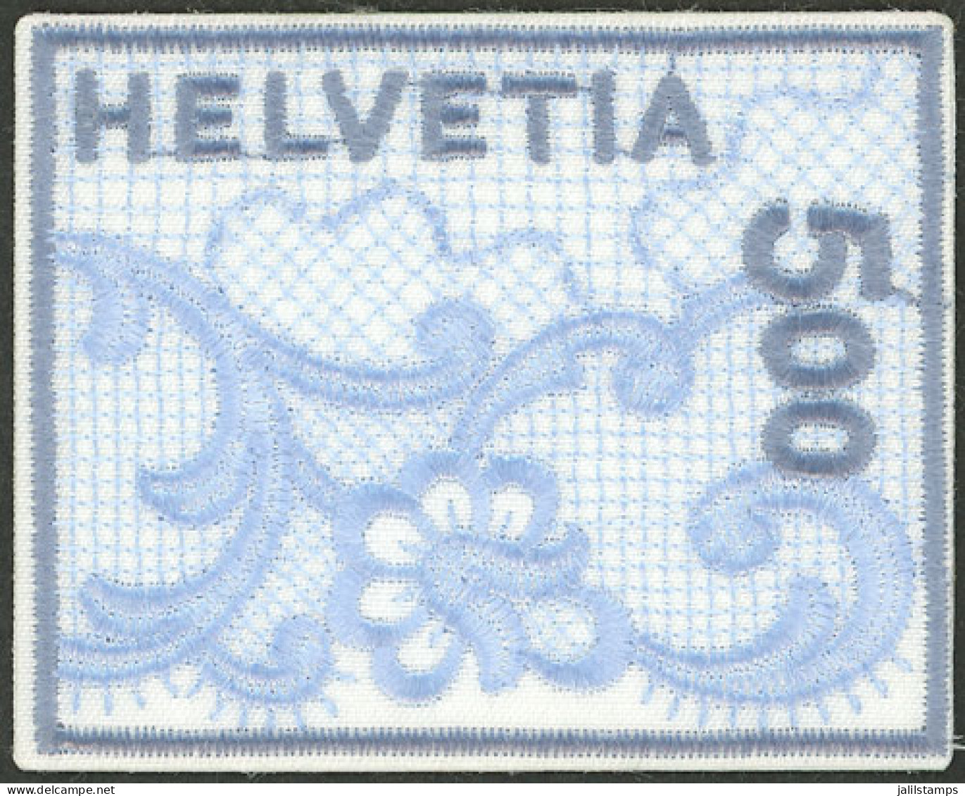 SWITZERLAND: Sc.1075, 2000 5Fr. Embroidery, MNH, Excellent Quality! - Other & Unclassified