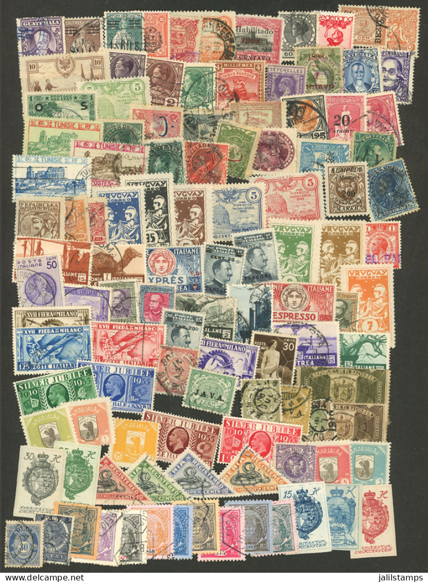 WORLDWIDE: Lot Of Stamps And Sets Of Varied Countries And Periods, Used Or Mint (several MNH), Including Good Values, In - Alla Rinfusa (max 999 Francobolli)