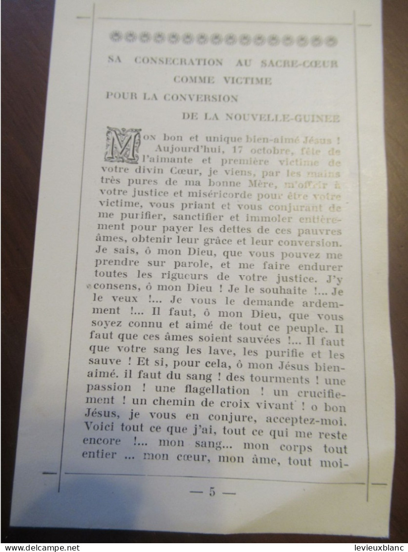 Image Religieuse/Priére Pour Demander La Glorification Du Serviteur De Dieu/Henri VERJUS/Nouvelle Guinée/1915  IMP168 - Religion & Esotericism