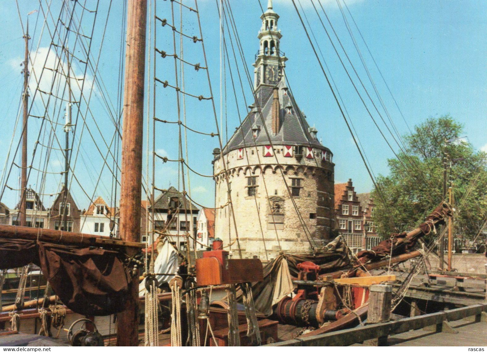 CPM - K - HOLLANDE - PAYS BAS - NEDERLAND - HOORN - HOOFDTOREN MET HOUTEN HOOFD - Hoorn