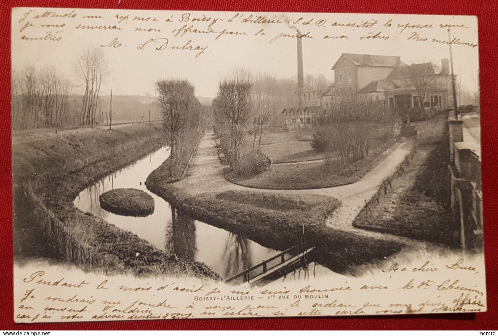 CPA -  Boissy-l’Aillerie - 1er Vue Du Moulin - Boissy-l'Aillerie