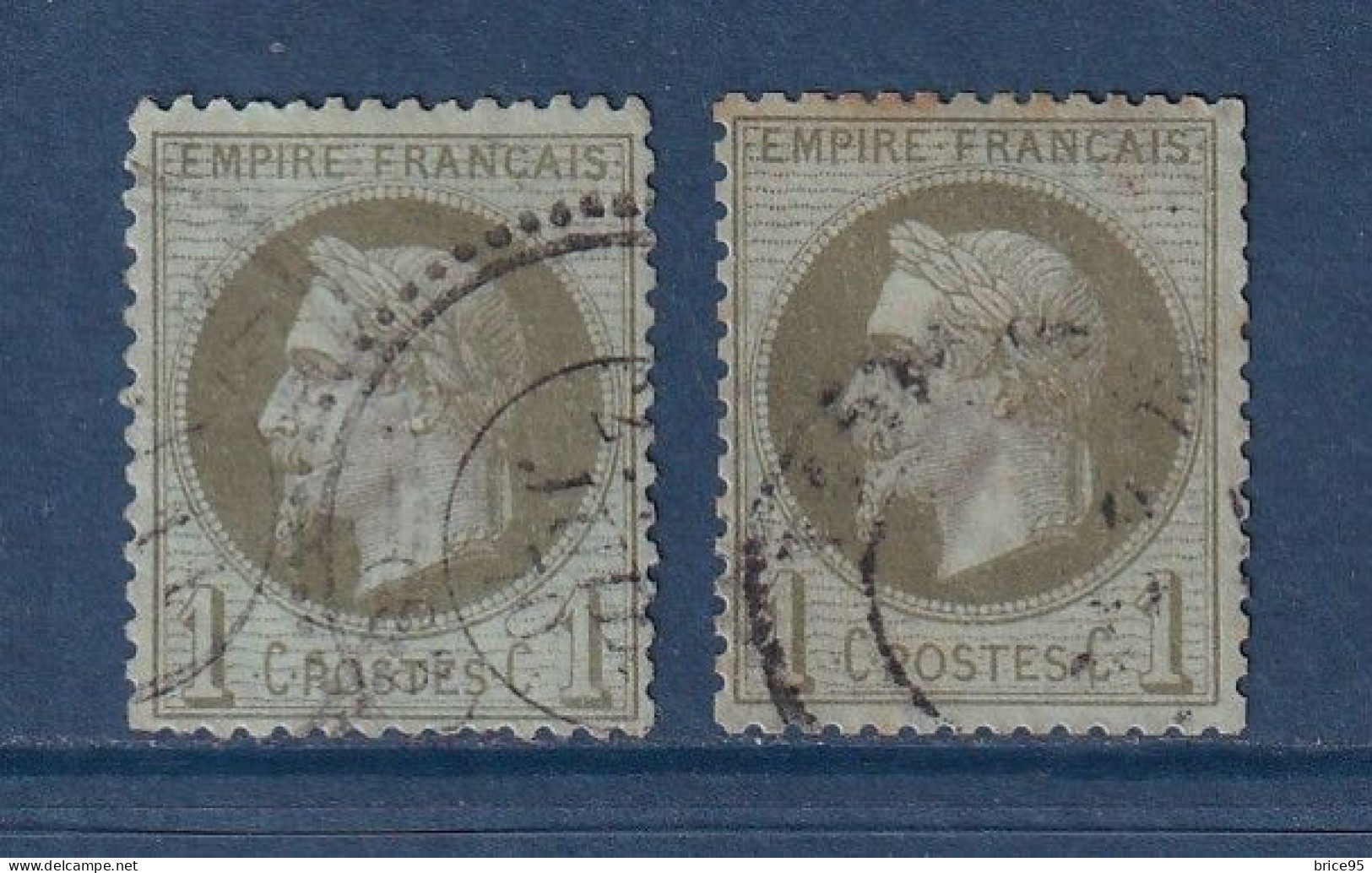 France - YT N° 25 - Oblitéré - 1870 - 1863-1870 Napoleone III Con Gli Allori