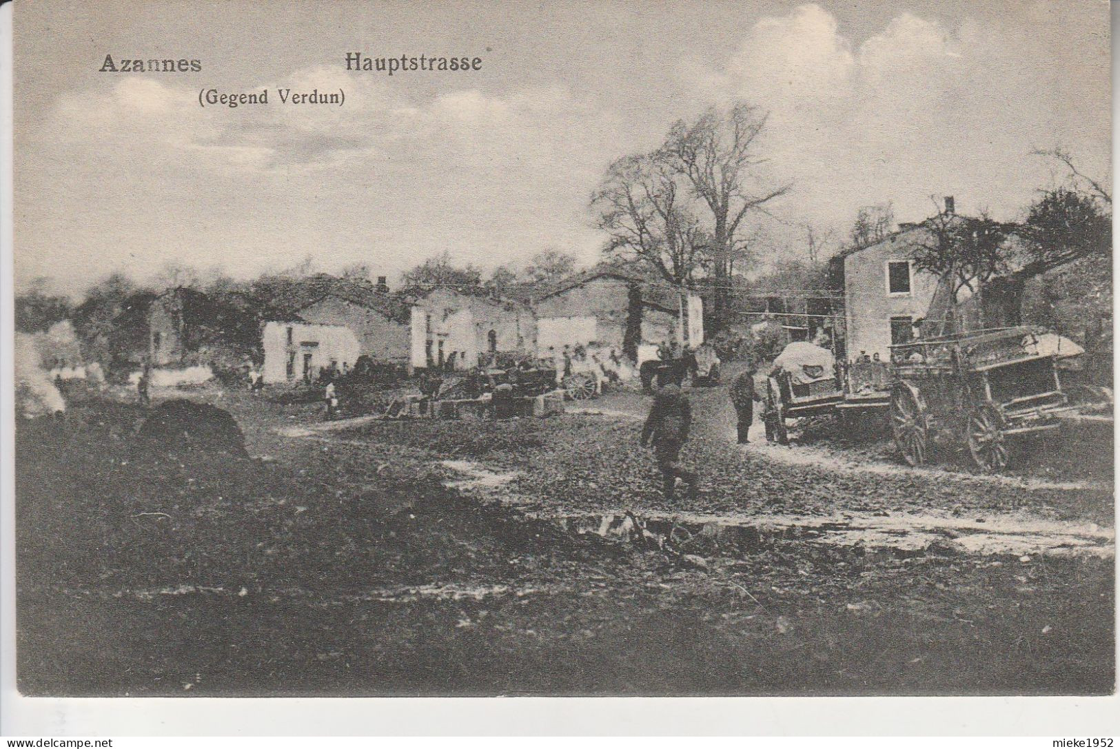 AZANNES , Hauptstrasse  ,( Verdun , Damvillers ) - Damvillers