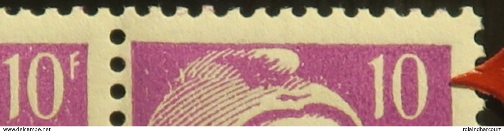 R712/160 - TYPE MARIANNE DE GANDON - 1948 - (PAIRE) N°811 + 811a NEUFS** BdF - VARIETE >>> Sans " F " Après Le 10 Tàn - Unused Stamps