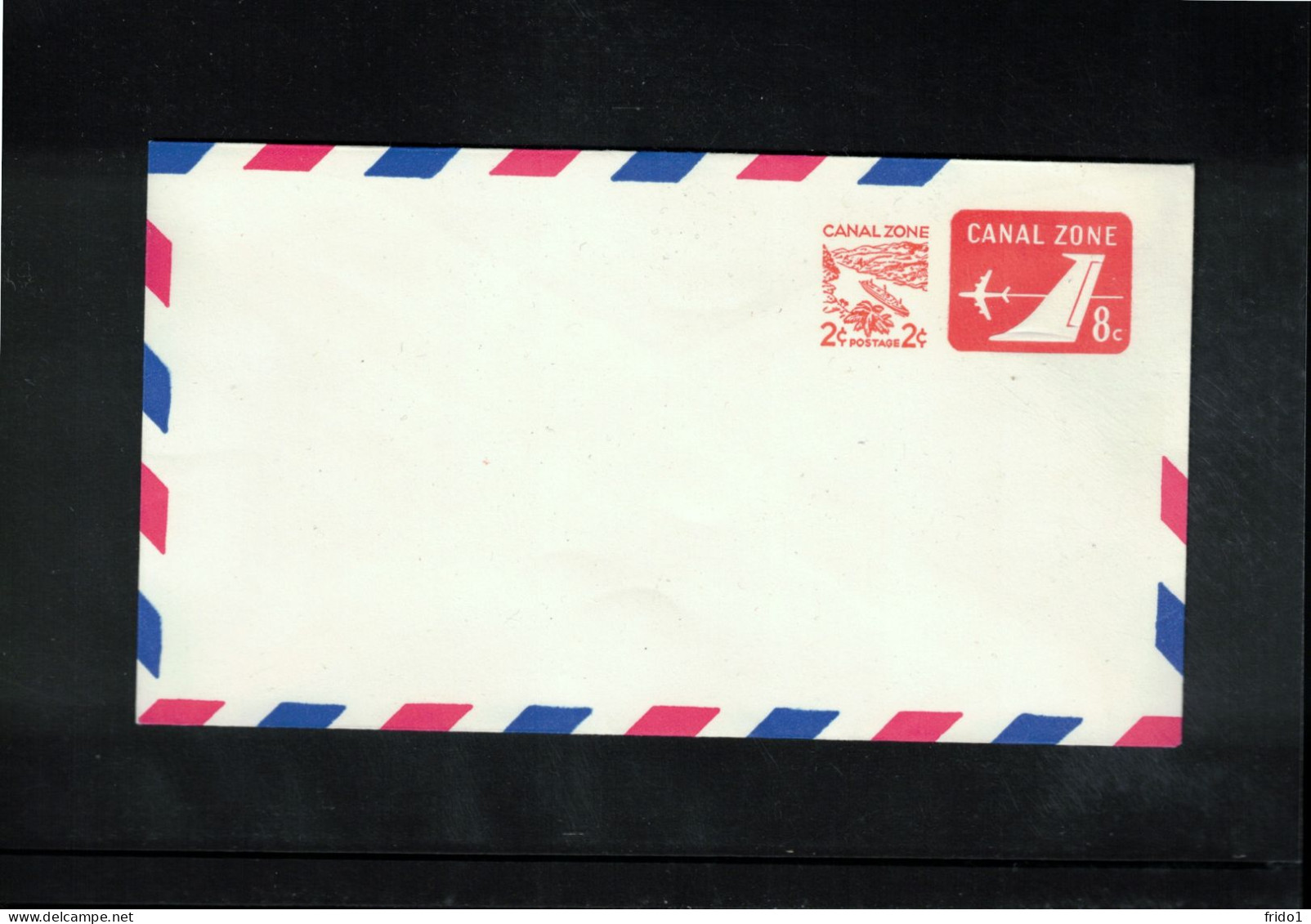 Canal Zone Interesting Postal Stationery Letter Never Used - Canal Zone