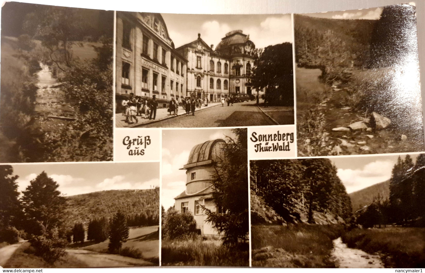 Mehrbildkarte Sonneberg Thüringer Wald S/w - Sonneberg