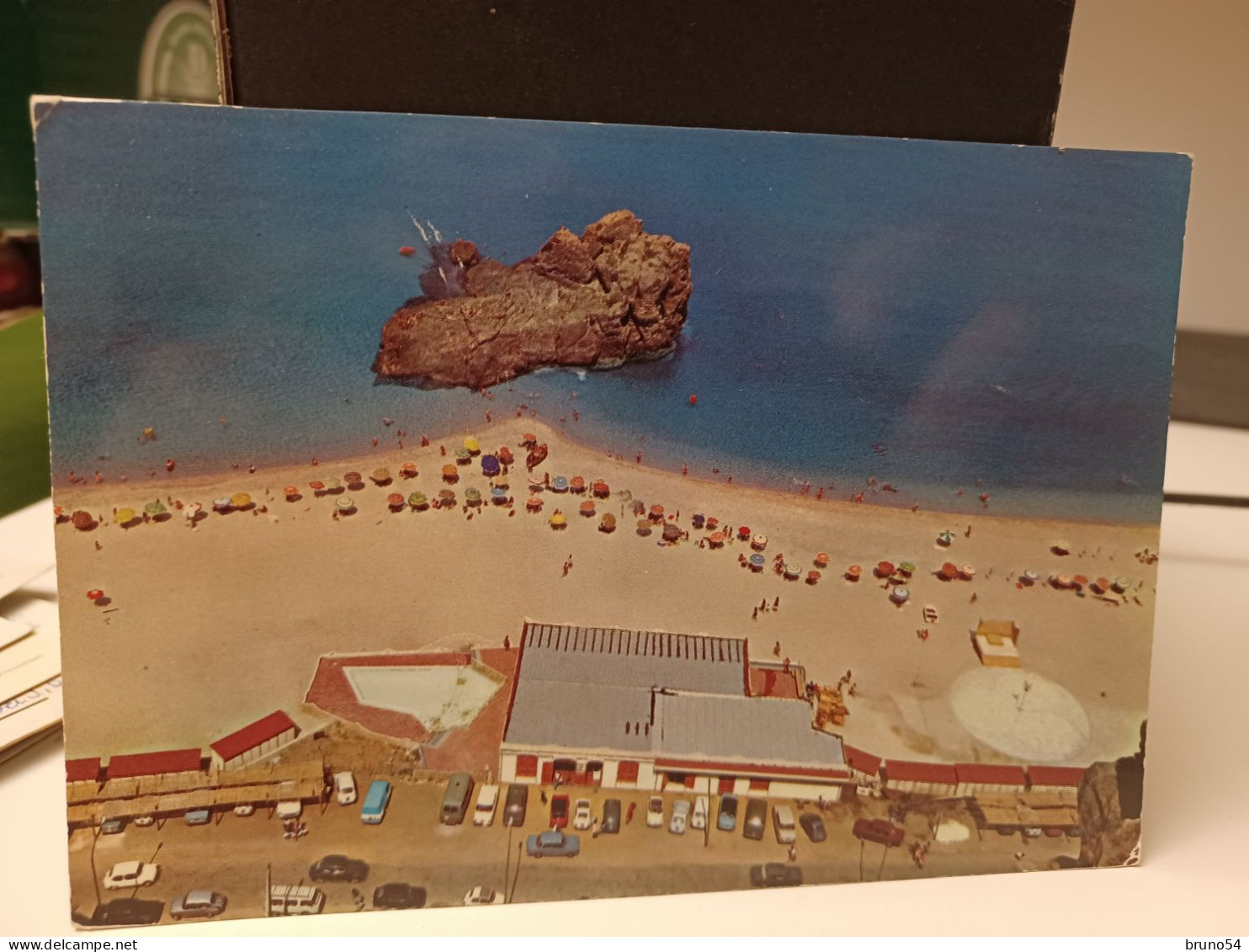 Cartolina Palmi Provincia Reggio Calabria ,il Lido , Spiaggia Anni 70 - Reggio Calabria