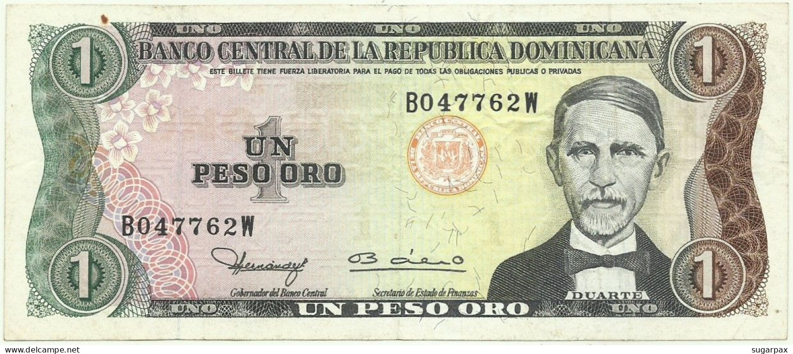 Dominican Republic - 1 Peso Oro - 1980 - P 117.a - Repubblica Dominicana