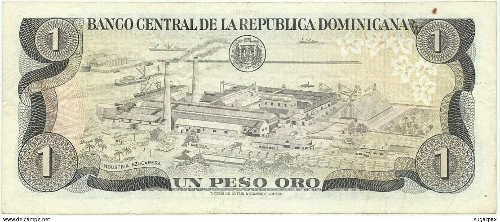 Dominican Republic - 1 Peso Oro - 1980 - P 117.a - Repubblica Dominicana