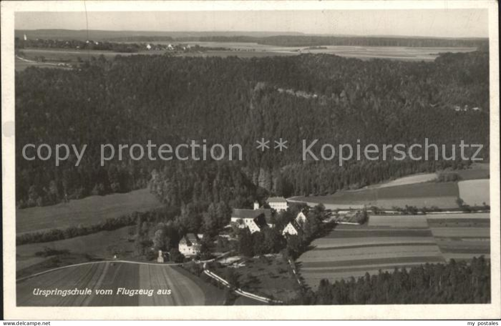 72297064 Schelklingen Urspringschule Kloster Urspring Fliegeraufnahme Schelkling - Schelklingen