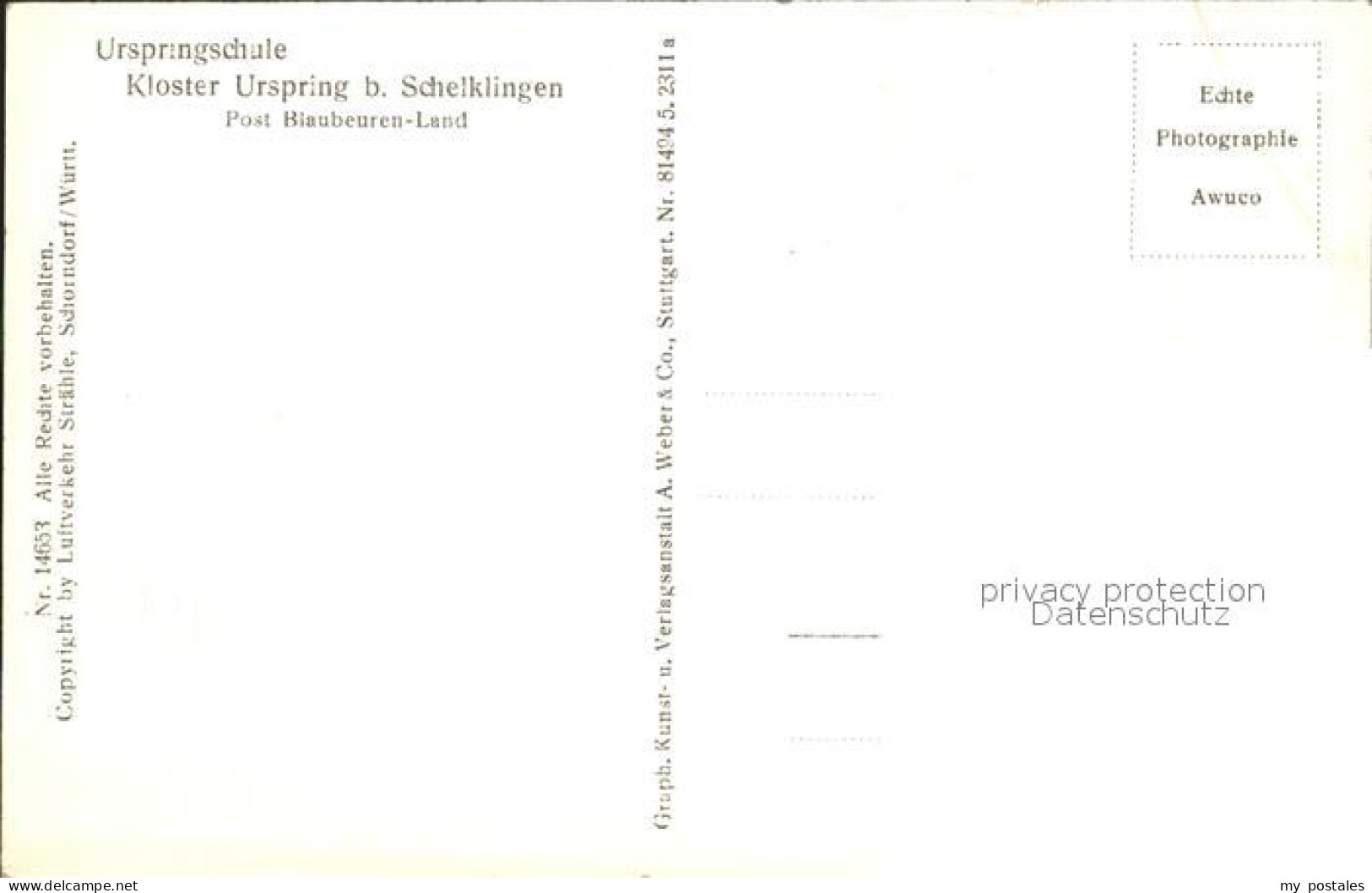 72297064 Schelklingen Urspringschule Kloster Urspring Fliegeraufnahme Schelkling - Schelklingen