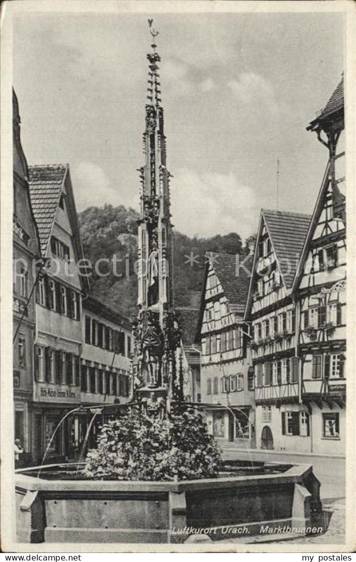 72294876 Bad Urach Marktbrunnen Luftkurort Bad Urach - Bad Urach