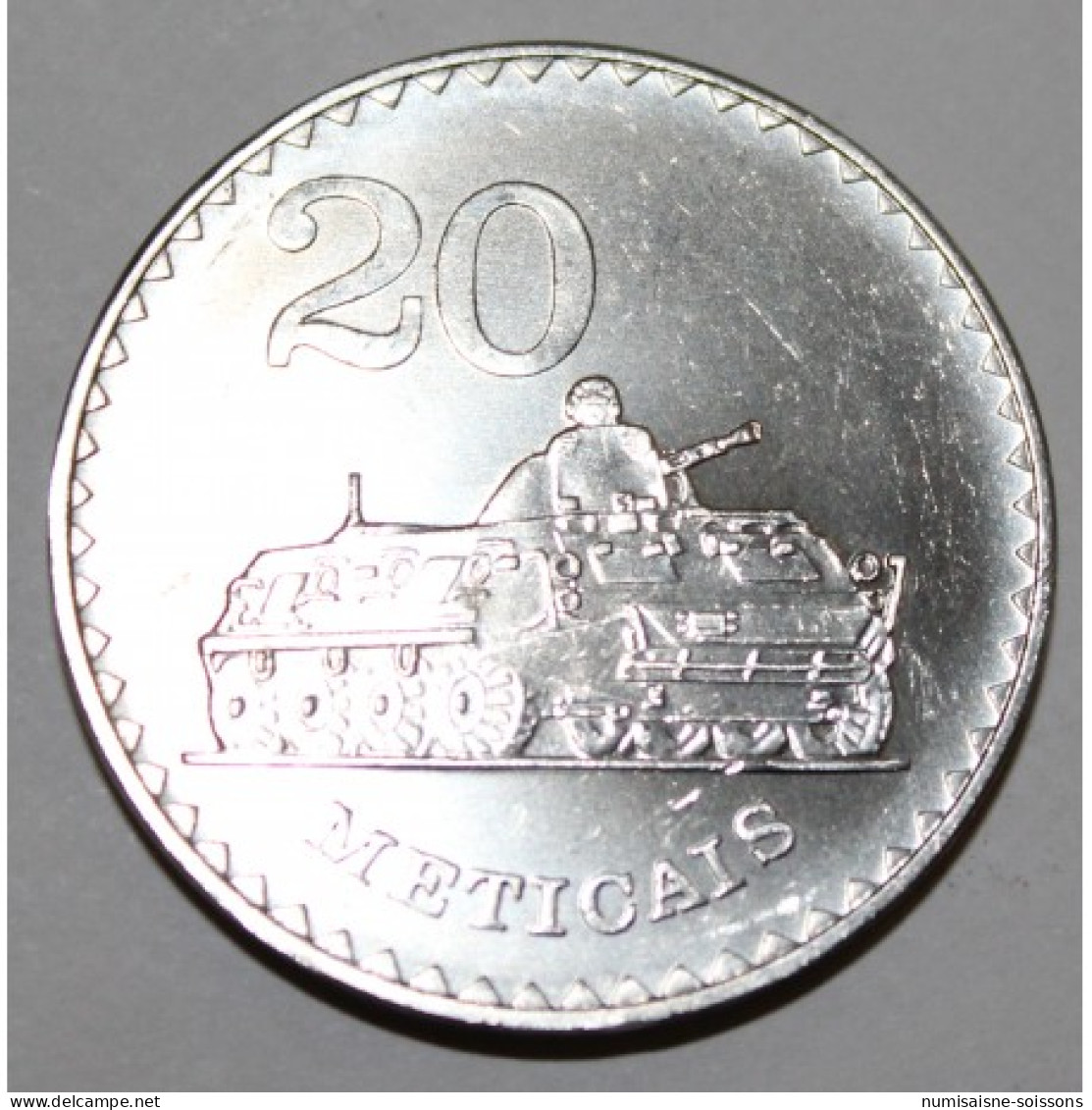 MOZAMBIQUE - KM 103 A - 20 METICAIS 1986 - SPL - Mosambik