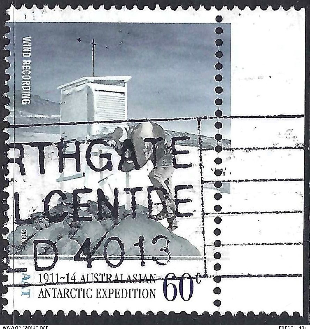 AUSTRALIAN ANTARCTIC TERRITORY (AAT) 2013 QEII 60c Multicoloured, 100th Anniv Of The Australasian Antarctic Exp Used - Usati