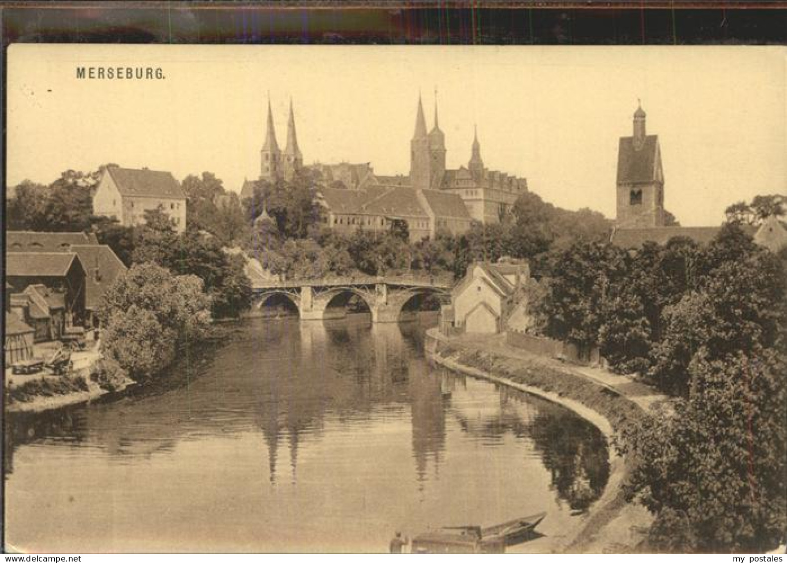 41402268 Merseburg Saale Bruecke Schloss Merseburg - Merseburg