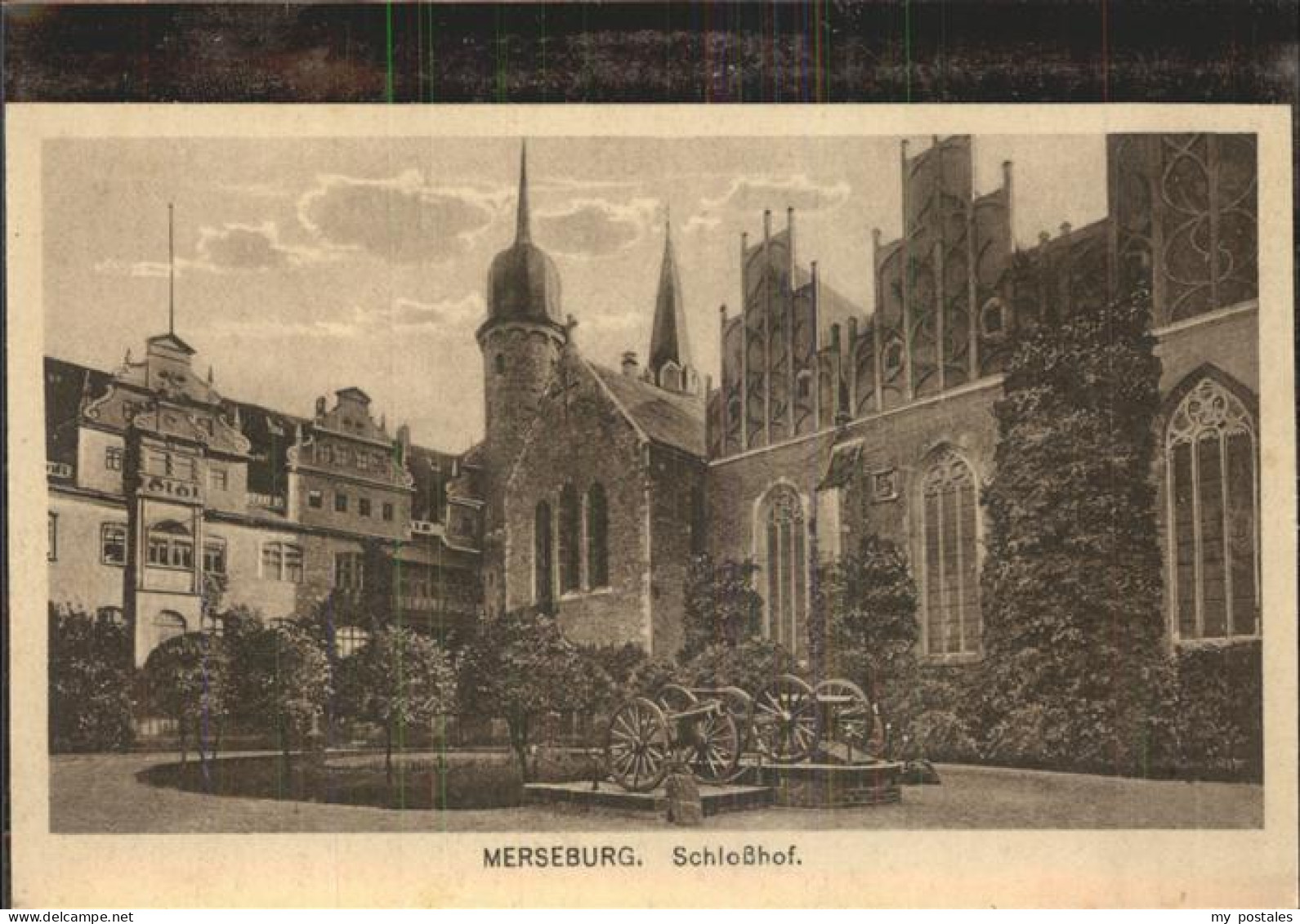 41402231 Merseburg Schlosshof Kanonen Merseburg - Merseburg